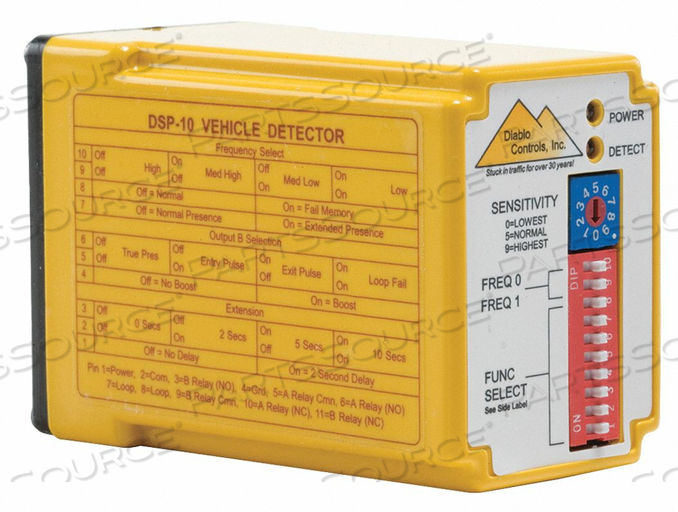 VEHICLE DETECTOR 20 TO 2000 MHZ by Diablo Controls, Inc. VEHICLE DETECTOR 20 TO 2000 MHZ by Diablo Controls, Inc.