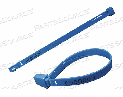 FIXED TRUCK STAMP SEAL BLUE PK250 by ELC Security Products FIXED TRUCK STAMP SEAL BLUE PK250 by ELC Security Products