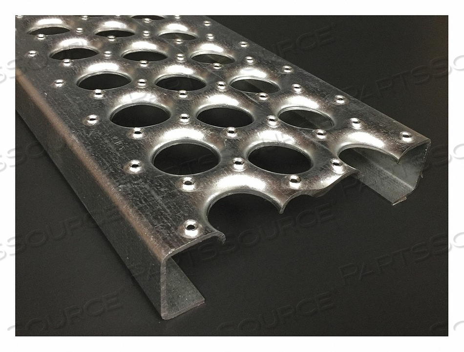 LADDER TREAD CHANNEL, CHANNEL, OPEN GRIP, STEEL by Direct Metals