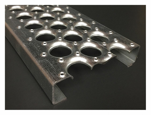 LADDER TREAD CHANNEL, CHANNEL, OPEN GRIP, STEEL by Direct Metals