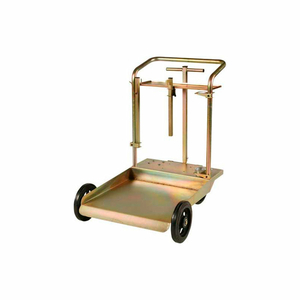 HD 4 WHEEL DRUM CART FOR 420 LB. - 55 GALLON DRUMS by Liquidynamics