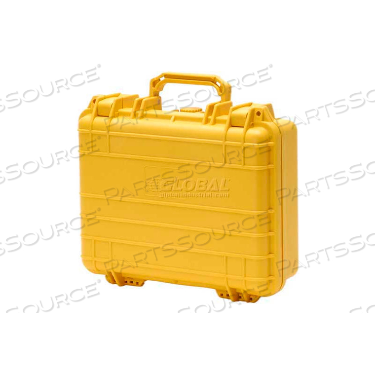 CAPE BUFFALO WATERPROOF UTILITY CASES, MEDIUM CASE, 12"L X 9"W X 4-1/2"H, YELLOW by T.Z. Case International Inc. CAPE BUFFALO WATERPROOF UTILITY CASES, MEDIUM CASE, 12"L X 9"W X 4-1/2"H, YELLOW by T.Z. Case International Inc.