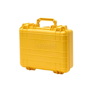 CAPE BUFFALO WATERPROOF UTILITY CASES, MEDIUM CASE, 12"L X 9"W X 4-1/2"H, YELLOW by T.Z. Case International Inc.