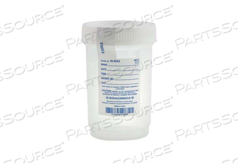 SPECIMEN CONTAINER FOR PNEUMATIC TUBE SYSTEMS (75 PER BAG) by McKesson SPECIMEN CONTAINER FOR PNEUMATIC TUBE SYSTEMS (75 PER BAG) by McKesson