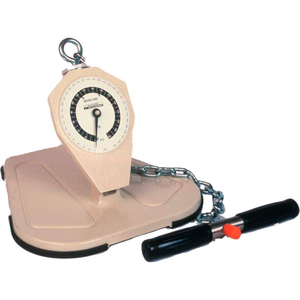 BASELINE BACK-LEG-CHEST DYNAMOMETER WITH STANDARD PLATFORM, ADULT, 660 LB. CAPACITY by Fabrication Enterprises BASELINE BACK-LEG-CHEST DYNAMOMETER WITH STANDARD PLATFORM, ADULT, 660 LB. CAPACITY by Fabrication Enterprises