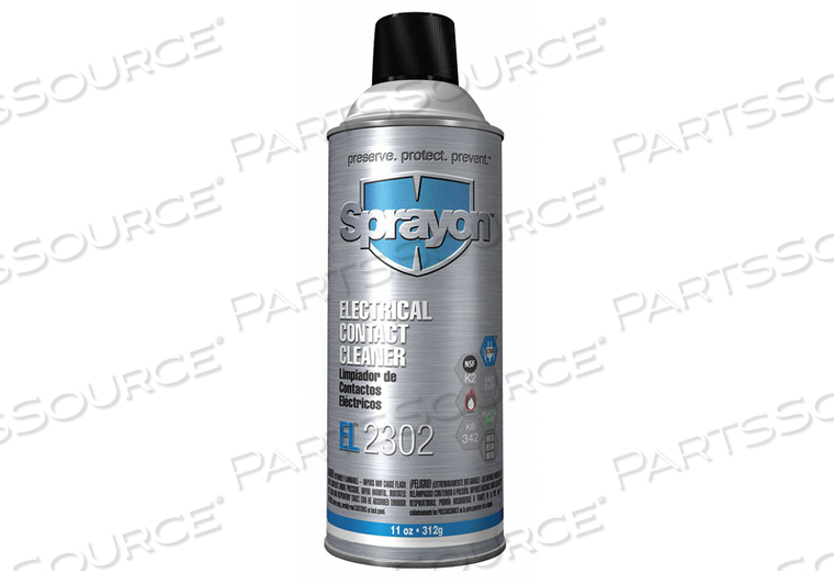 CONTACT CLEANER 11 OZ. AEROSOL CAN by Sprayon CONTACT CLEANER 11 OZ. AEROSOL CAN by Sprayon
