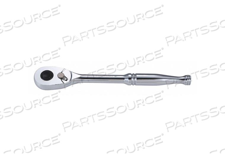 HAND RATCHET, STANDARD, PEAR, REVERSING YES, ALLOY STEEL, MINIMUM ARC SWING 4.3 DEGREES , OVERALL LENGTH 11 IN, DRIVE SIZE 1/2 IN, QUICK REL by Westward HAND RATCHET, STANDARD, PEAR, REVERSING YES, ALLOY STEEL, MINIMUM ARC SWING 4.3 DEGREES , OVERALL LENGTH 11 IN, DRIVE SIZE 1/2 IN, QUICK REL by Westward