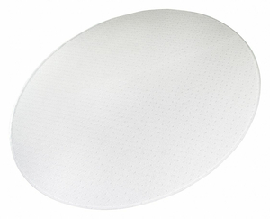 CHAIR MAT BEVELED OVAL 60 X 48 by Aleco