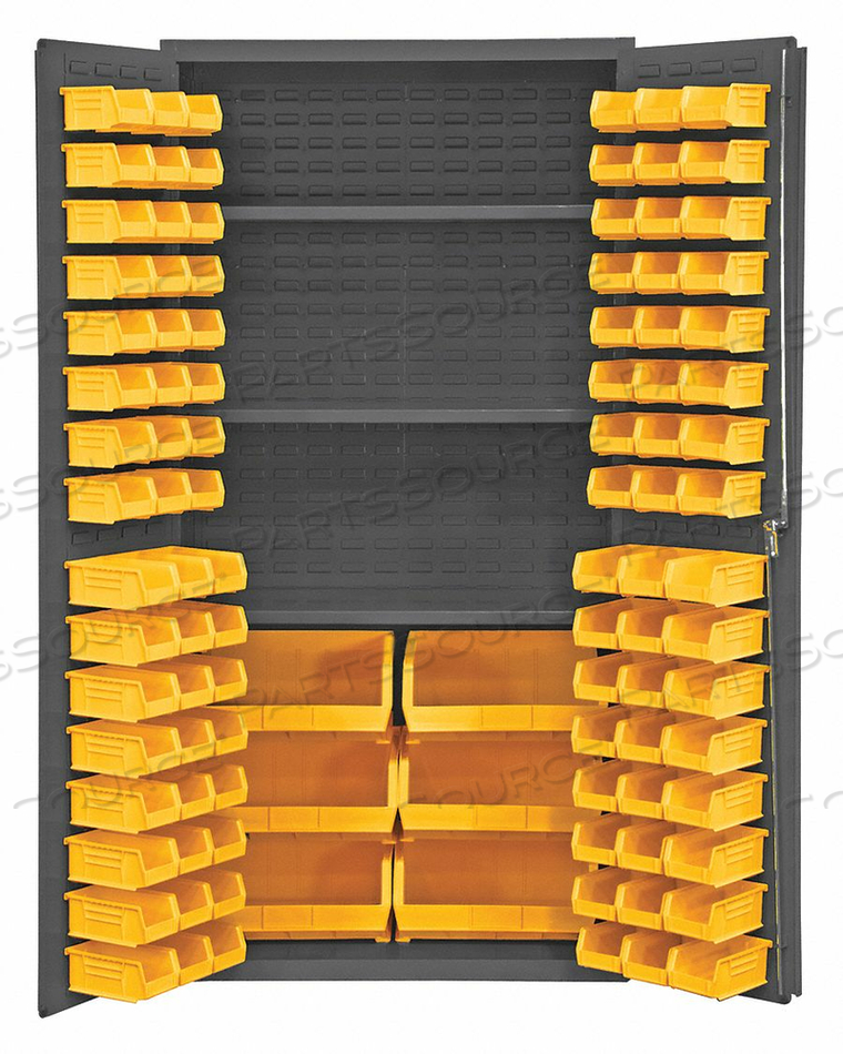 BIN CAB LOUVERED/SHELVING 72 H 36 W 24 D by Durham Manufacturing Company BIN CAB LOUVERED/SHELVING 72 H 36 W 24 D by Durham Manufacturing Company