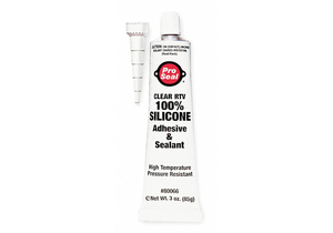 RTV SILICONE SEALANT 3 OZ TUBE CLEAR by Pro Seal