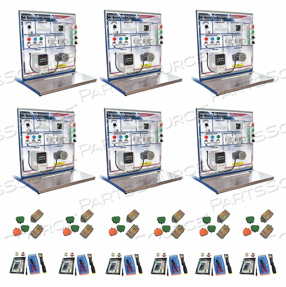 ALLEN BRADLEY VFD TRAINING SYSTEM PK6 by LearnLab