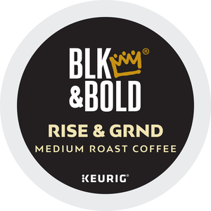 RISE AND GRND K-CUPS, 0.41 OZ K-CUP, 20/BOX by BLK & Bold