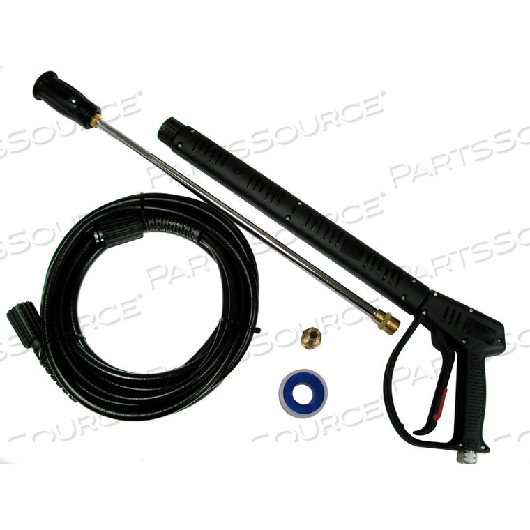 3200 PSI M407 PRESSURE WASHING GUN KIT WITH HOBBY HOSE AND SPRAY WAND by Mtm Hydro Inc. 3200 PSI M407 PRESSURE WASHING GUN KIT WITH HOBBY HOSE AND SPRAY WAND by Mtm Hydro Inc.