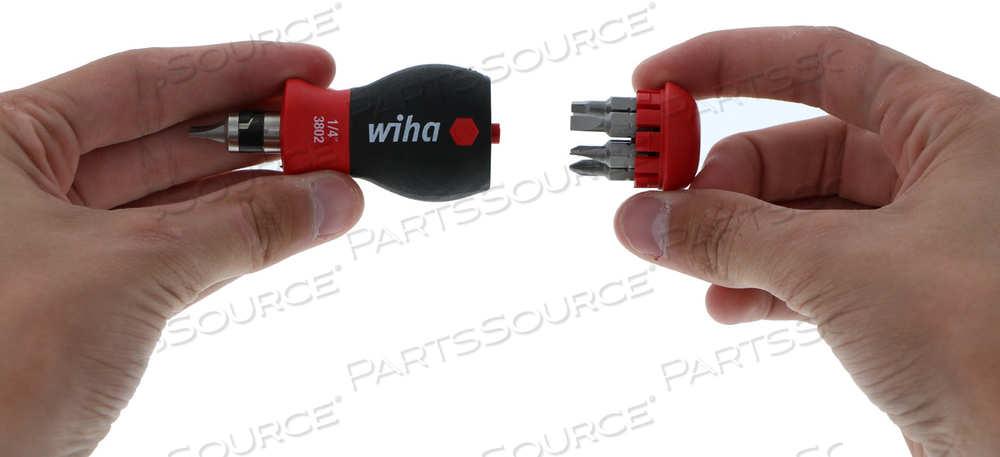 14INONE SOFTFINISH STUBBY MULTI-BIT DRIVER by Wiha Tools