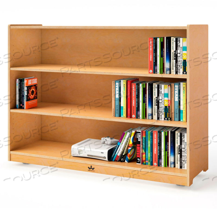 36" TALL MOBILE ADJUSTABLE SHELF CABINET 