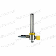 THORPE FLOWMETER, 15 LPM, MALE, 50 PSI, MEDICAL AIR, BRASS, YELLOW by Ohio Medical, LLC