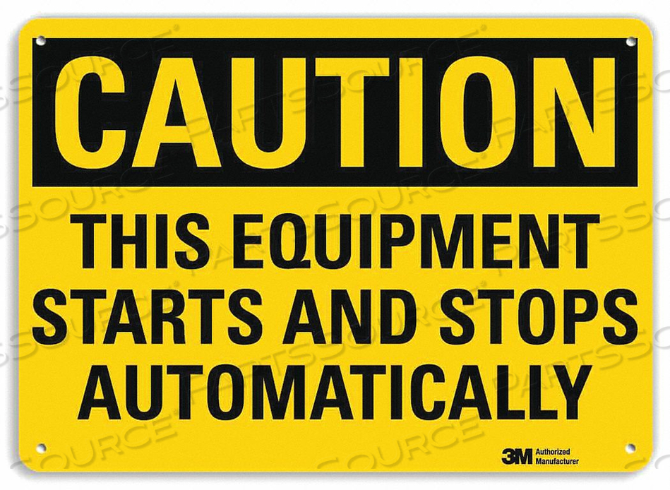J2697 CAUTION SIGN 10 HX14 W ENGLISH by Lyle Signs Inc.