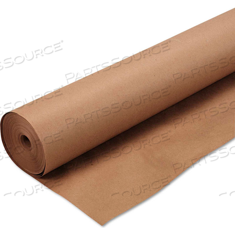 KRAFT WRAPPING PAPER, 48" X 200 FT, NATURAL 