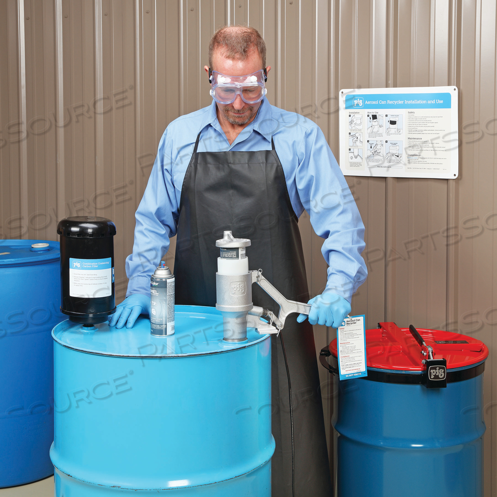 PIG AEROSOL SINGLE-CAN RECYCLER by New Pig Corporation