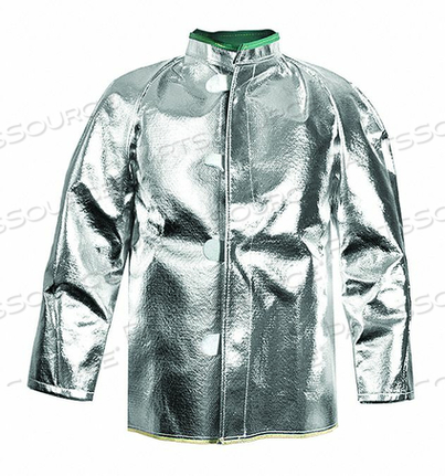 CARBON ARMOUR SILVERS 19 OZ. 30 DELUXE ALUMINIZED COAT, M by National Safety Apparel