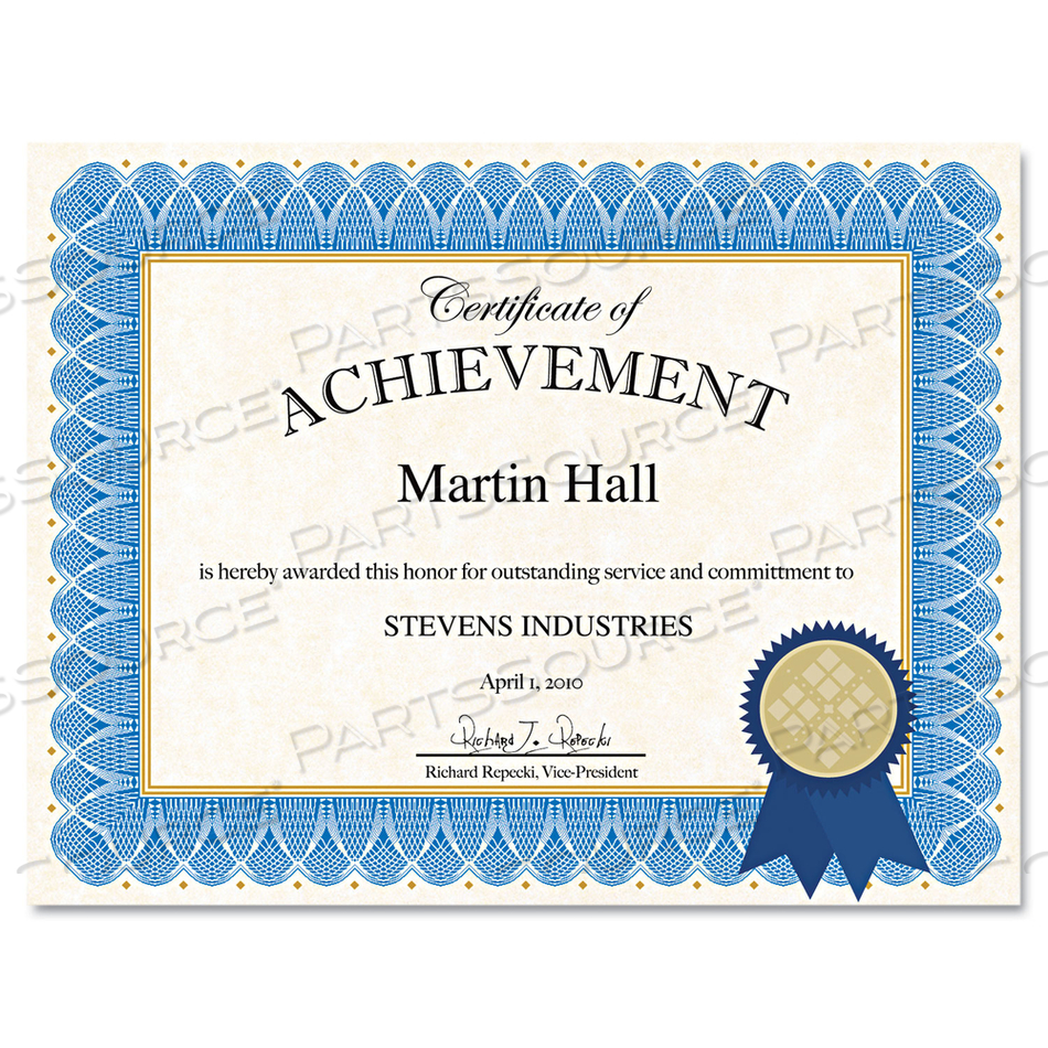 CERTIFICATE KIT, 8.5 X 11, BLUE SPIRAL WITH BLUE BORDER by Geographics CERTIFICATE KIT, 8.5 X 11, BLUE SPIRAL WITH BLUE BORDER by Geographics