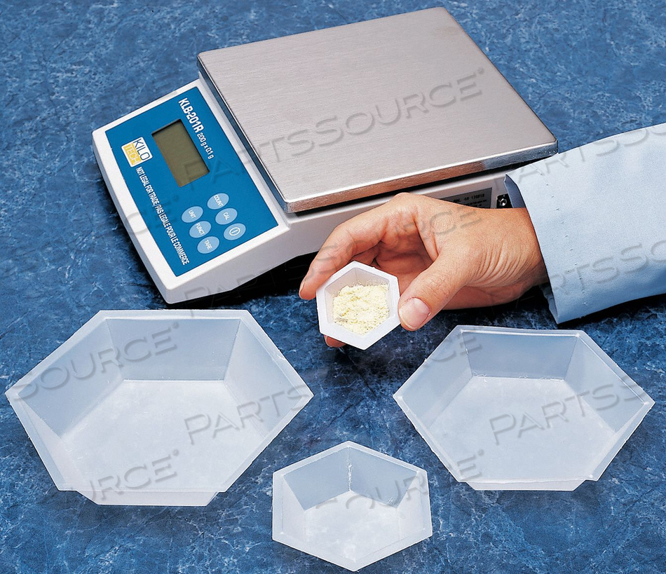 WEIGHING DISH 1-1/4 IN D PK500 by Eagle Thermoplastics