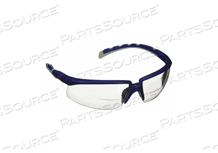 7100222135 3M™ SOLUS™ 2000 SERIES SAFETY GLASSES, READER, CLEAR, DUAL INJECTED by 3M Consumer