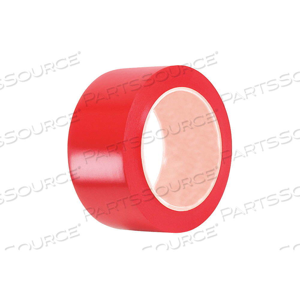 SPLICING TAPE, SINGLE-SIDED, RED, 1 7/8 IN X 60 YD, 9 MIL TAPE THICK, POLYETHYLENE FILM, RUBBER by Approved Vendor SPLICING TAPE, SINGLE-SIDED, RED, 1 7/8 IN X 60 YD, 9 MIL TAPE THICK, POLYETHYLENE FILM, RUBBER by Approved Vendor
