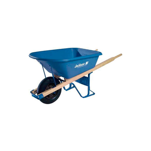 JACKSON 5.75 CUBIC FOOT POLY CONTRACTOR WHEELBARROW by Jackson