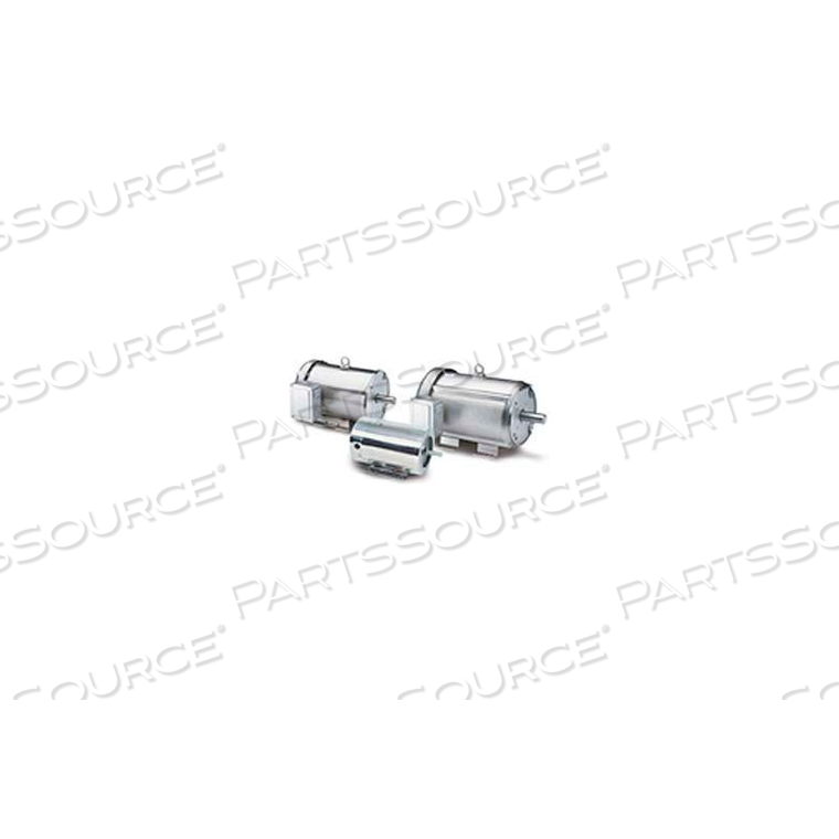 3-PHASE WASHGUARD DUTY MOTOR 1HP, 3600RPM, 56HC, TENV, 230/460V, 60HZ, 1.15SF by Leeson 3-PHASE WASHGUARD DUTY MOTOR 1HP, 3600RPM, 56HC, TENV, 230/460V, 60HZ, 1.15SF by Leeson