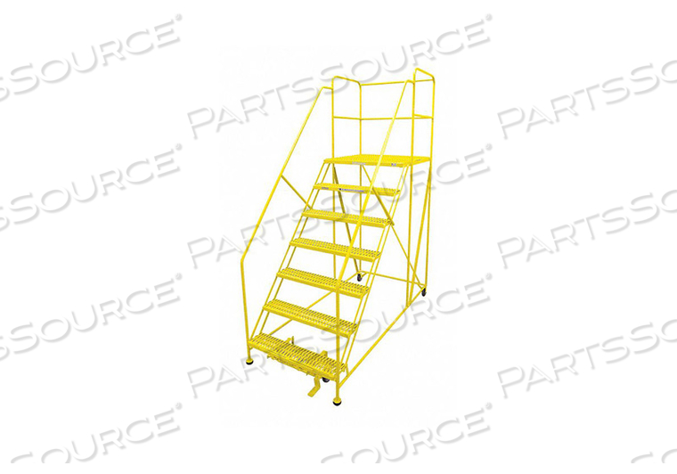 WORK PLATFORM 7 STEP STEEL 106IN. H. by Cotterman