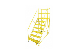 WORK PLATFORM 7 STEP STEEL 106IN. H. by Cotterman WORK PLATFORM 7 STEP STEEL 106IN. H. by Cotterman