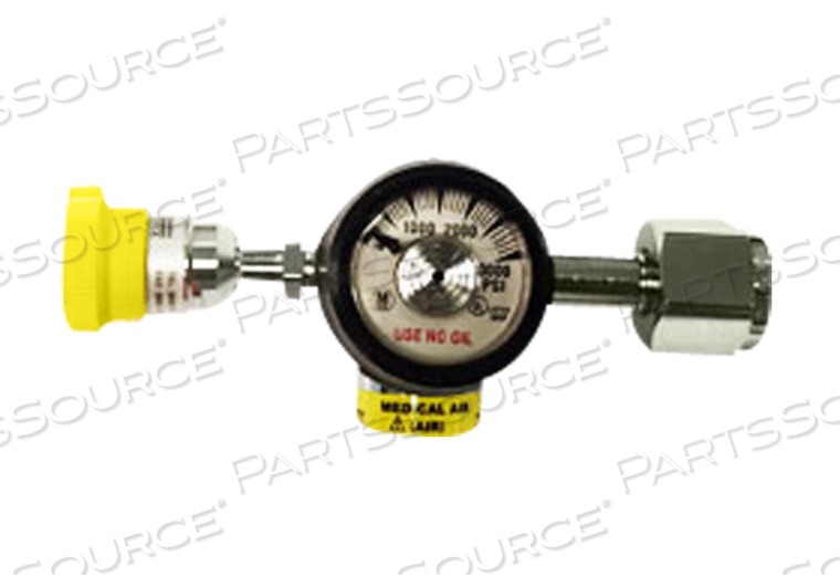 REGULATOR, PRESET, MEDIUM AIR, FEMALE OUTLET CONNECTION TYPE, 50PSI PRESSURE RATING by Ohio Medical, LLC REGULATOR, PRESET, MEDIUM AIR, FEMALE OUTLET CONNECTION TYPE, 50PSI PRESSURE RATING by Ohio Medical, LLC