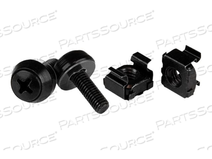 THESE HIGH-QUALITY M5 X 12MM SCREWS AND CAGE NUTS MAKE IT EASY TO MOUNT EQUIPMEN by StarTech.com Ltd.