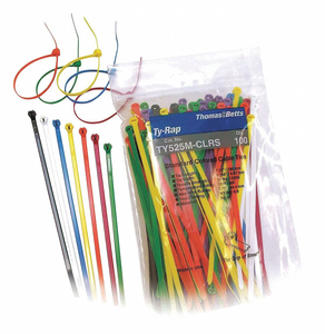 ASSORTED CABLE TIES 100 PIECES by ABB, Inc. ASSORTED CABLE TIES 100 PIECES by ABB, Inc.