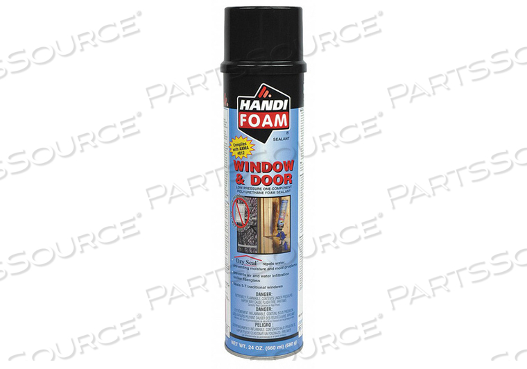GUN FOAM SEALANT WINDOW AND DOOR 24 OZ. by Handi-Foam GUN FOAM SEALANT WINDOW AND DOOR 24 OZ. by Handi-Foam