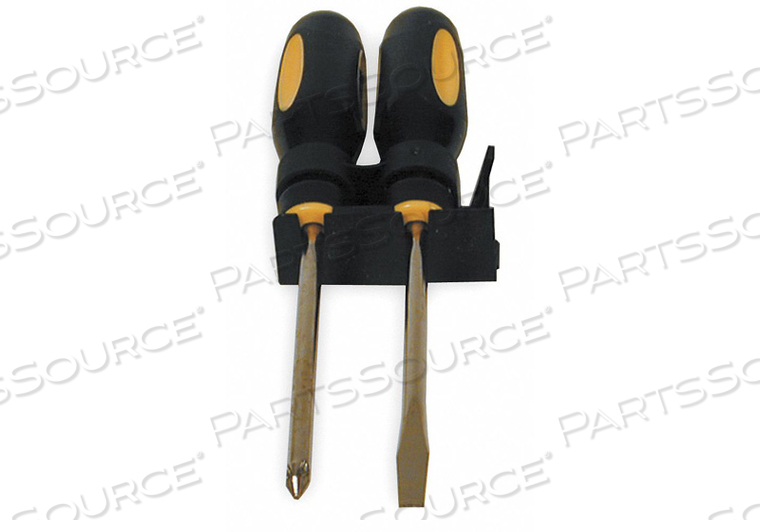 SCREWDRIVER SET SLOTTED/PHILLIPS 2 PC 