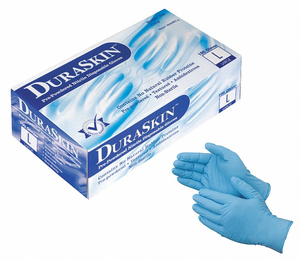 DISPOSABLE GLOVES NITRILE S BLUE PK100 by Liberty Glove & Safety