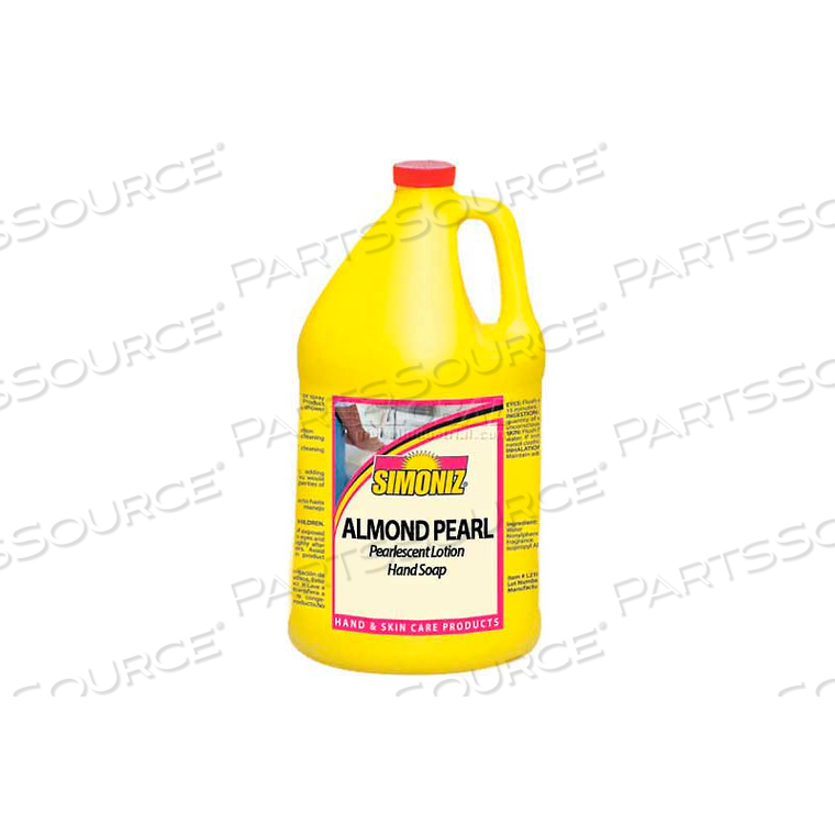 ALMOND PEARL PEARLESCENT LOTION HAND SOAP 1 GALLON, PKG QTY 4 by Simoniz USA