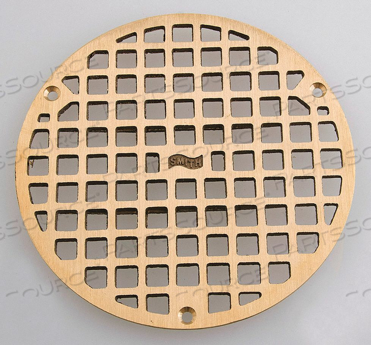 GRATE ONLY WITH SCREWS DIA 7-9/16 IN. by Jay R. Smith Mfg. Co