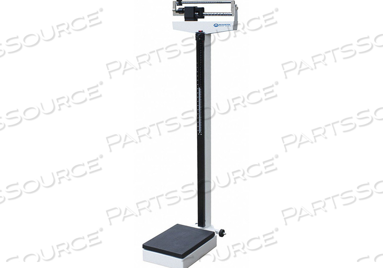 PHYSICIAN SCALE, CAPACITY 200KG/450 LB, SCALE GRADUATIONS 100G/0.2 LB, OVERALL LENGTH 21 IN, OVERALL WIDTH 10 3/4 IN, OVERALL HEIGHT 58 1/2 by Measuretek PHYSICIAN SCALE, CAPACITY 200KG/450 LB, SCALE GRADUATIONS 100G/0.2 LB, OVERALL LENGTH 21 IN, OVERALL WIDTH 10 3/4 IN, OVERALL HEIGHT 58 1/2 by Measuretek
