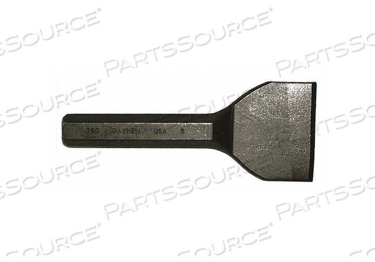 MASON CHISEL 3 IN X 7-1/2 IN. STEEL by Mayhew Select