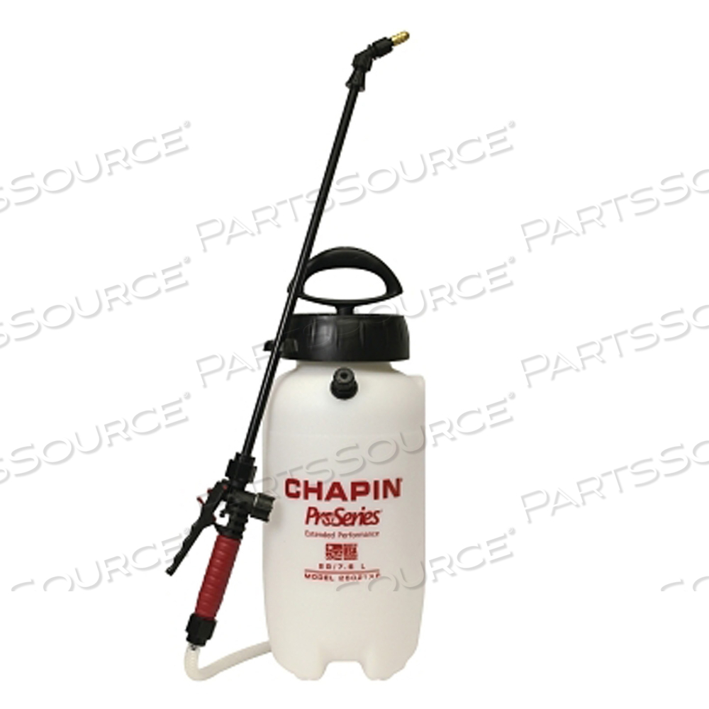 PROSERIES XP POLY SPRAYER, 2 GAL, 16 IN EXTENSION, 48 IN HOSE by Chapin International