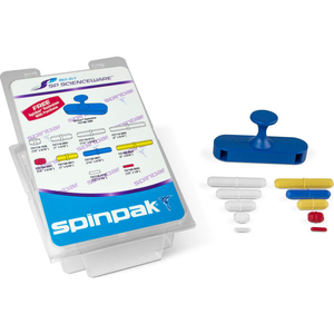 SPINPAK MAGNETIC STIRRING BAR ASSORTMENT WITH RESTRAINER 371580010, 10 ASSORTED BARS, 1/PK by Bel-Art Products