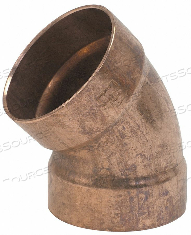 DWV ELBOW 45 DEG. WROT COPPER 2 CXC by Mueller Industries DWV ELBOW 45 DEG. WROT COPPER 2 CXC by Mueller Industries