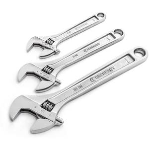 C3PC CRESCENT ADJUSTABLE WRENCH 3-PC SET, 6", 8" & 10", CHROME by Crescent