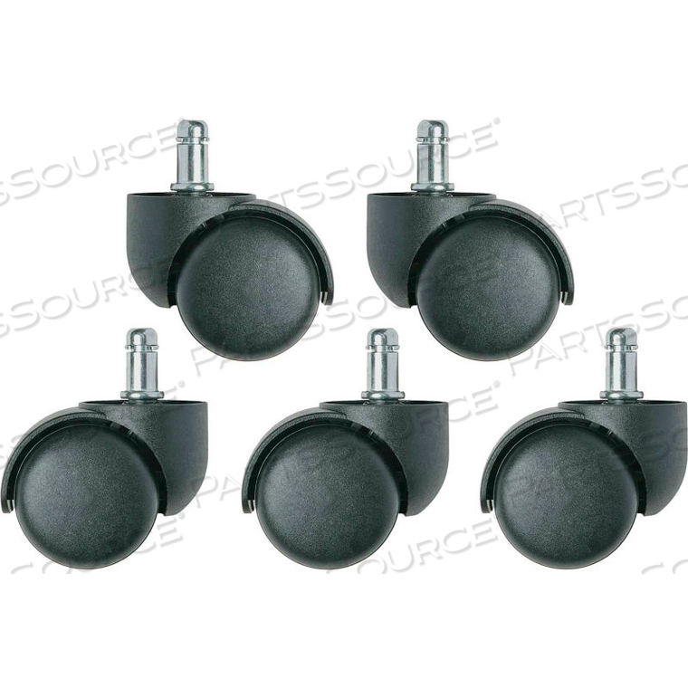 DUAL WHEEL CARPET CASTERS FOR BASE by Bevco Precision Manufacturing