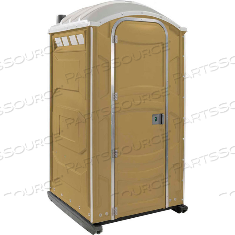 PJN3 PORTABLE RESTROOM TAN by Polyjohn