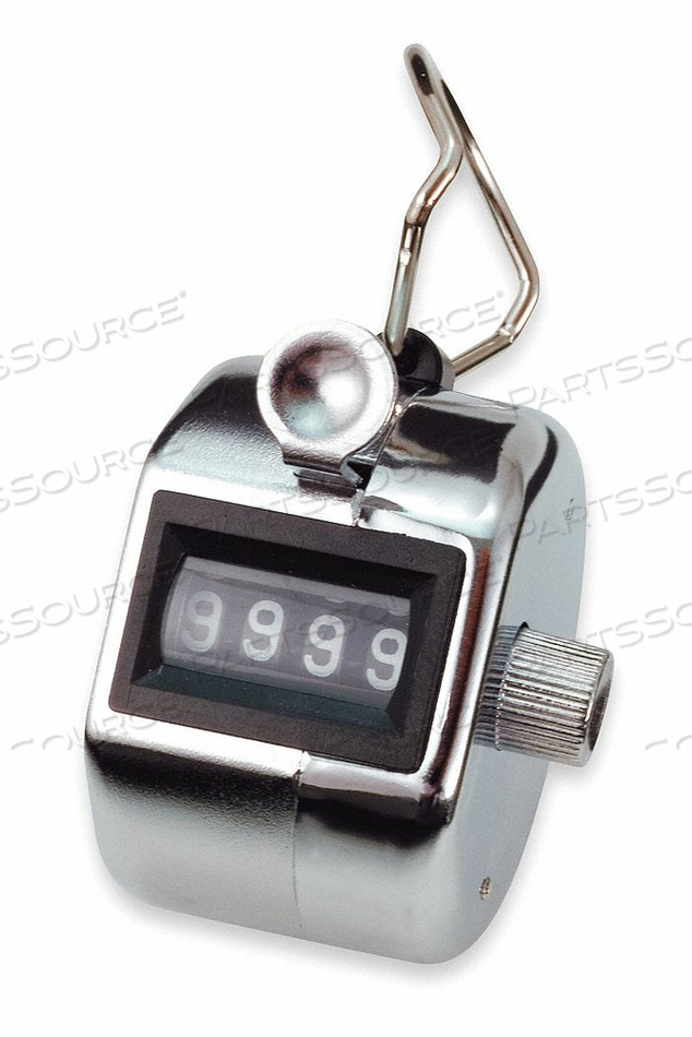 HAND TALLY COUNTER 2HX2W IN SILVER by Officemate HAND TALLY COUNTER 2HX2W IN SILVER by Officemate