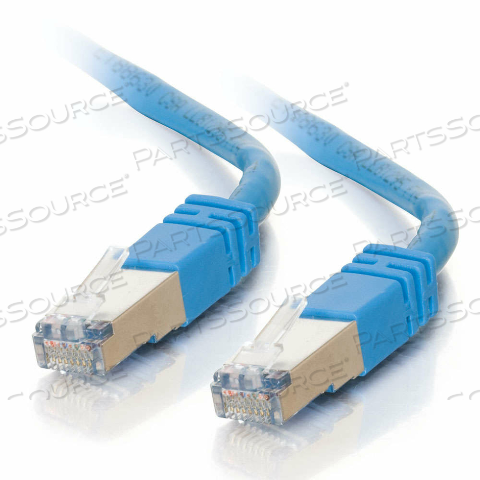 10FT CAT5E SNAGLESS SHIELDED ETHERNET NETWORK PATCH CABLE - BLUE by Legrand AV (C2G) 10FT CAT5E SNAGLESS SHIELDED ETHERNET NETWORK PATCH CABLE - BLUE by Legrand AV (C2G)